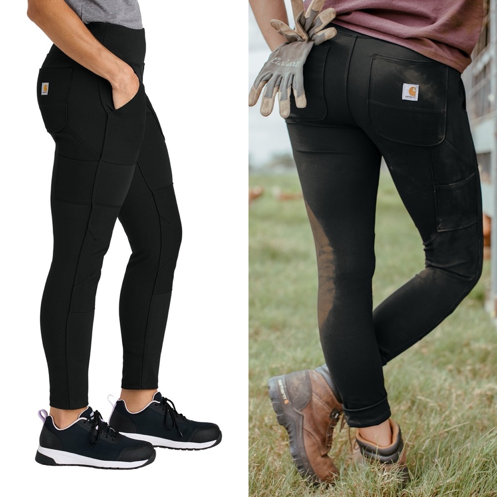 Carhartt Force Fitted Midweight Utility Leggings Size Medium - Picture 2 of 15